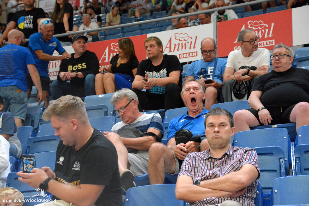 Kibice na meczu Anwil Włocławek vs. VEF Ryga