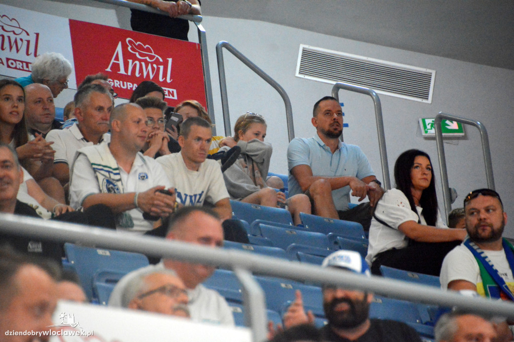 Kibice na meczu Anwil Włocławek vs. VEF Ryga