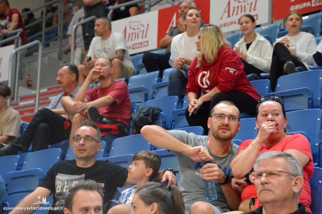 Kibice na meczu Anwil Włocławek vs. VEF Ryga