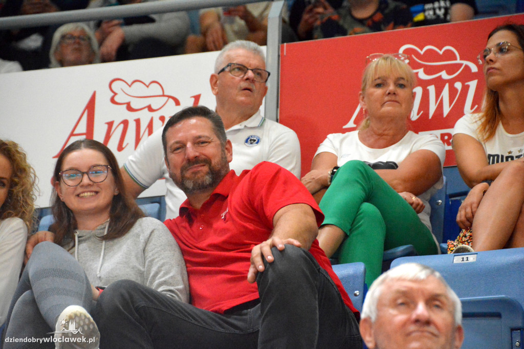 Kibice na meczu Anwil Włocławek vs. VEF Ryga