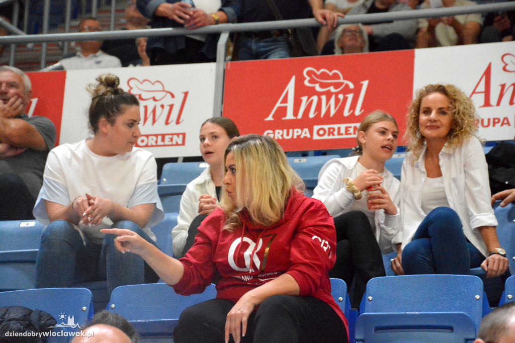 Kibice na meczu Anwil Włocławek vs. VEF Ryga