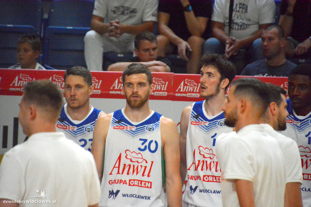 Anwil Włocławek vs. VEF Ryga na ANWIL Basketball Cup