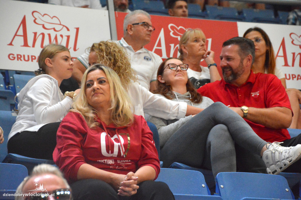 Kibice na meczu Anwil Włocławek vs. VEF Ryga