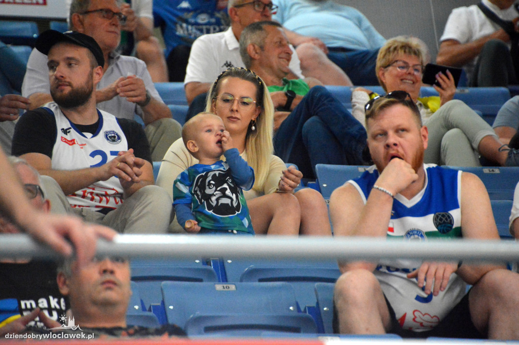 Kibice na meczu Anwil Włocławek vs. VEF Ryga