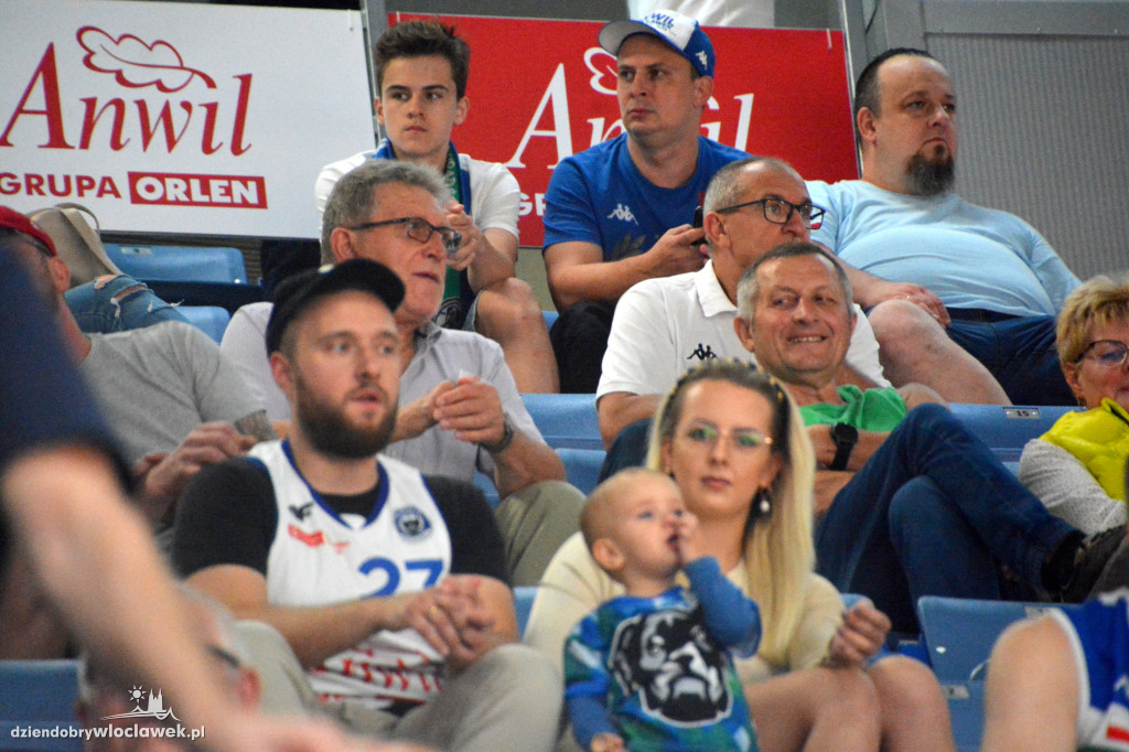 Kibice na meczu Anwil Włocławek vs. VEF Ryga