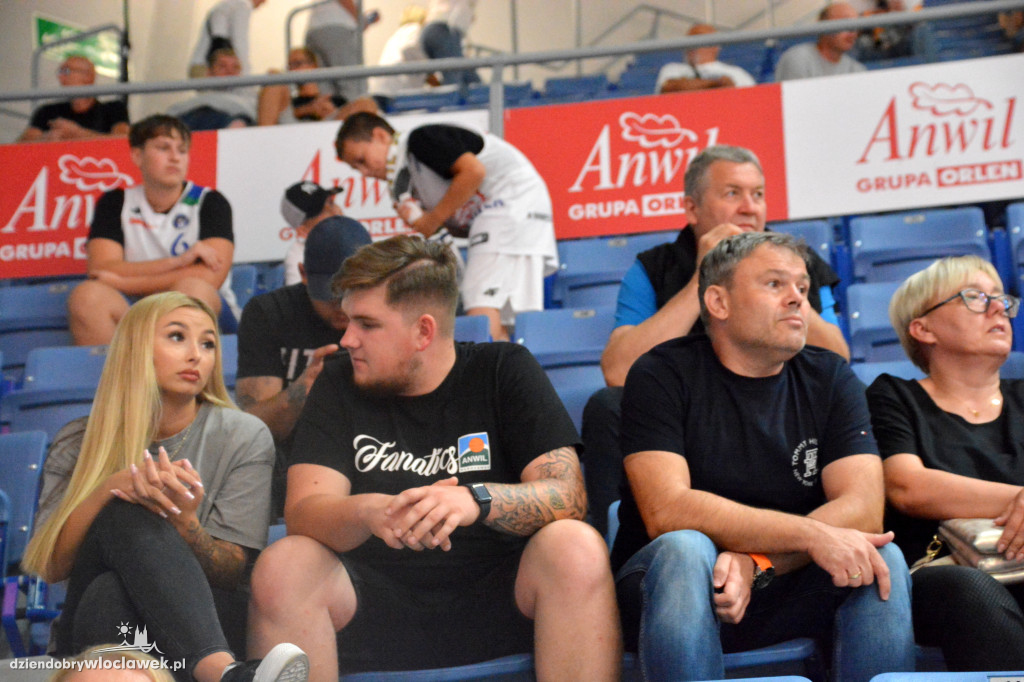 Kibice na meczu Anwil Włocławek vs. VEF Ryga