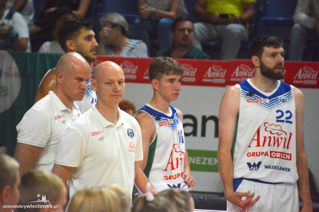 Anwil Włocławek vs. VEF Ryga na ANWIL Basketball Cup