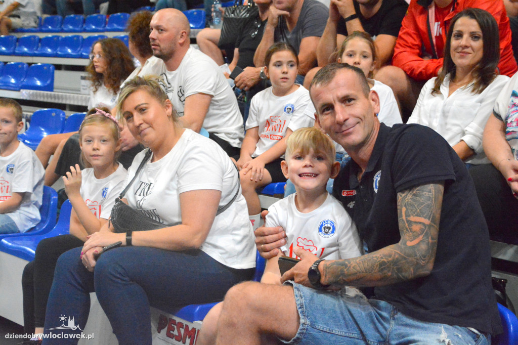 Kibice na meczu Anwil Włocławek vs. VEF Ryga