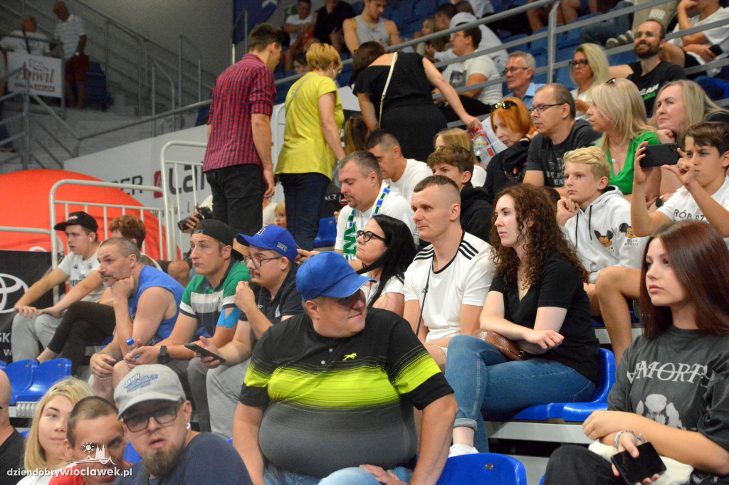 Kibice na meczu Anwil Włocławek vs. VEF Ryga