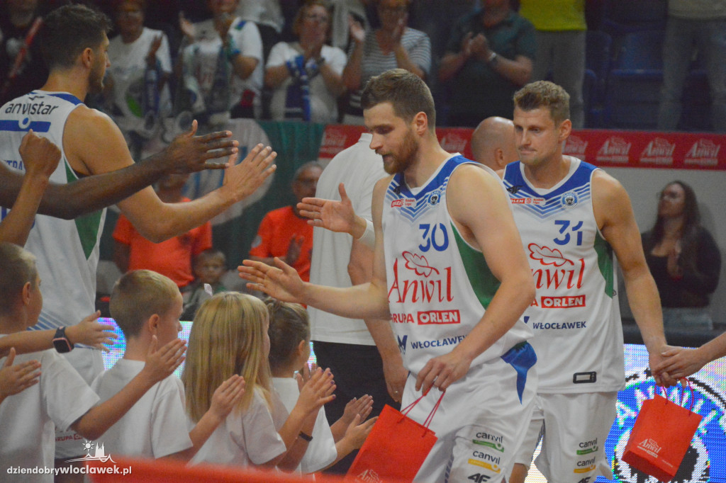 Anwil Włocławek vs. VEF Ryga na ANWIL Basketball Cup