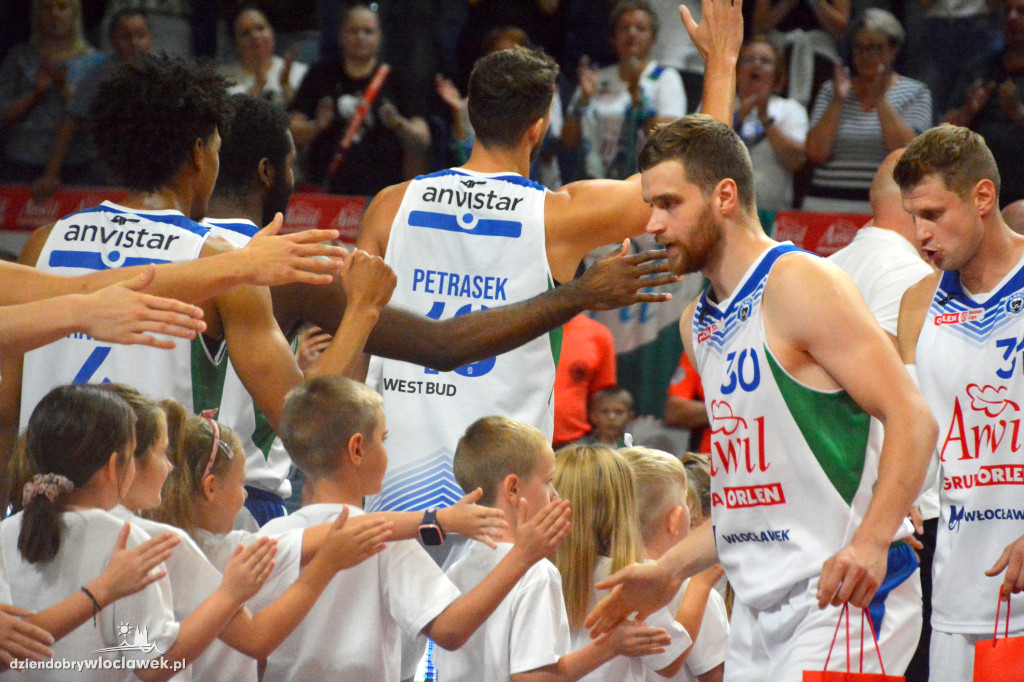 Anwil Włocławek vs. VEF Ryga na ANWIL Basketball Cup
