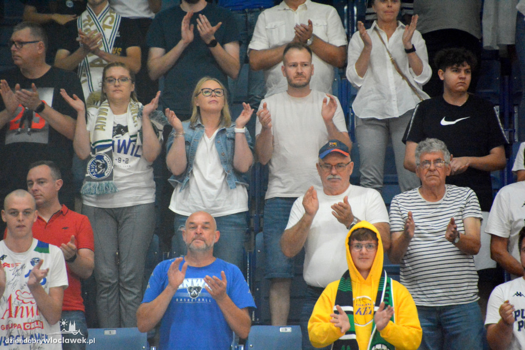 Kibice na meczu Anwil Włocławek vs. VEF Ryga
