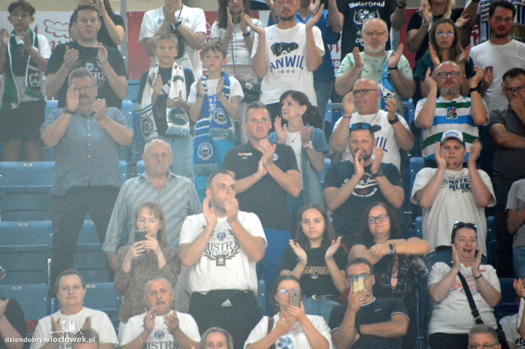 Kibice na meczu Anwil Włocławek vs. VEF Ryga