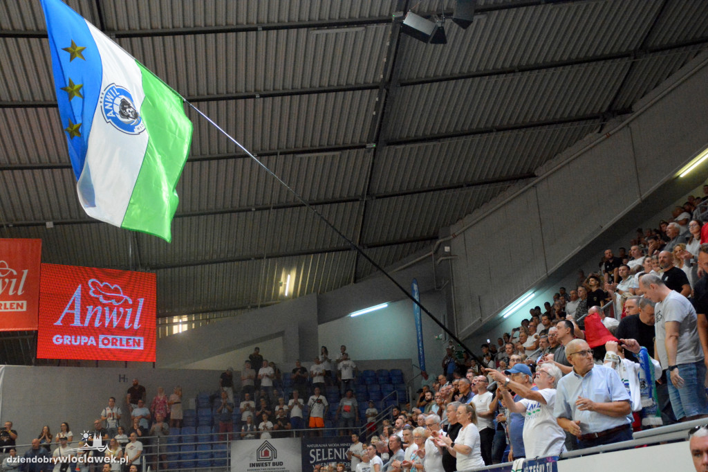 Kibice na meczu Anwil Włocławek vs. VEF Ryga