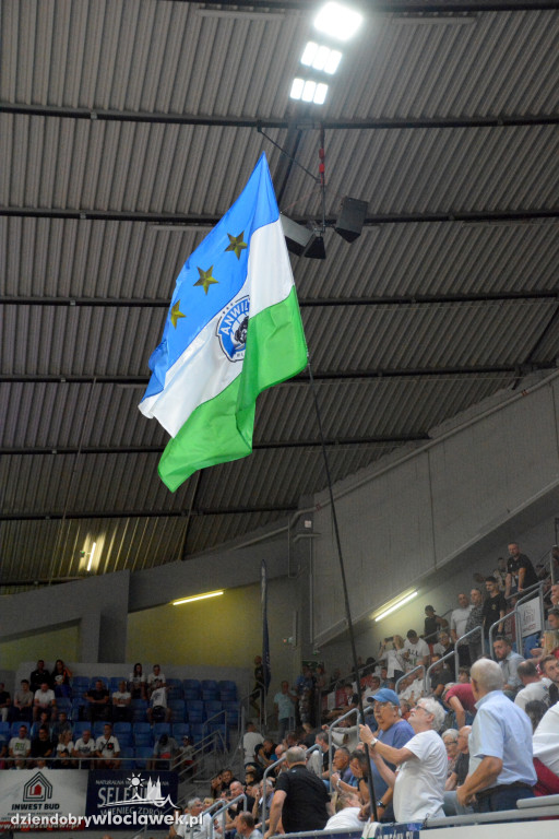 Kibice na meczu Anwil Włocławek vs. VEF Ryga