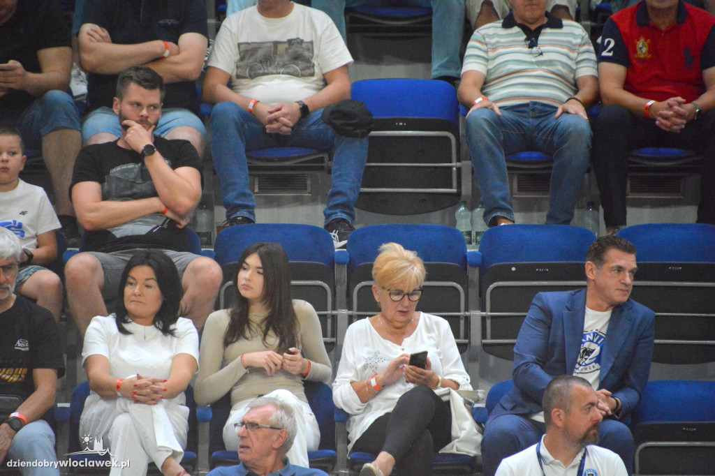 Kibice na meczu Anwil Włocławek vs. VEF Ryga