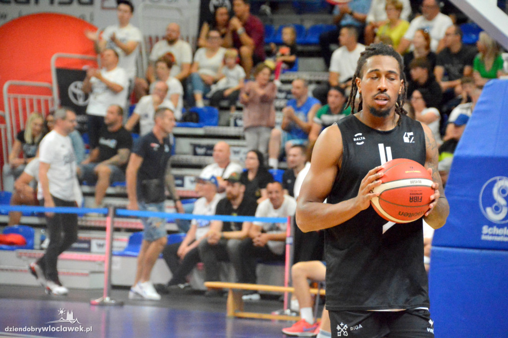 Anwil Włocławek vs. VEF Ryga na ANWIL Basketball Cup