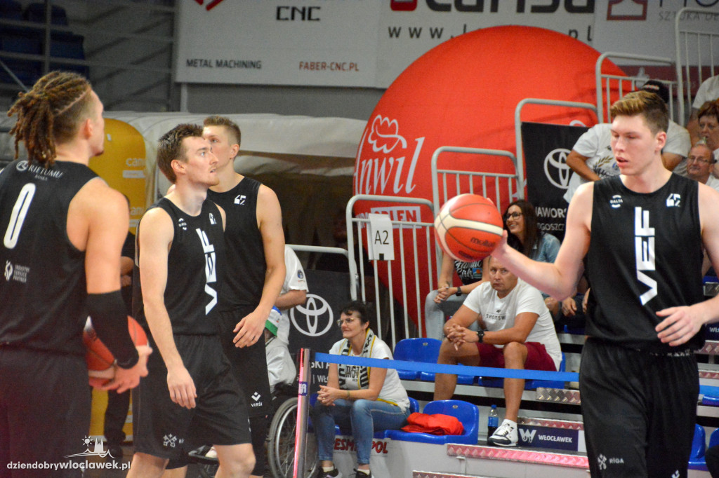 Anwil Włocławek vs. VEF Ryga na ANWIL Basketball Cup