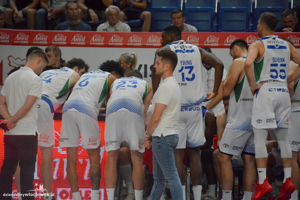 Anwil Włocławek vs. VEF Ryga na ANWIL Basketball Cup