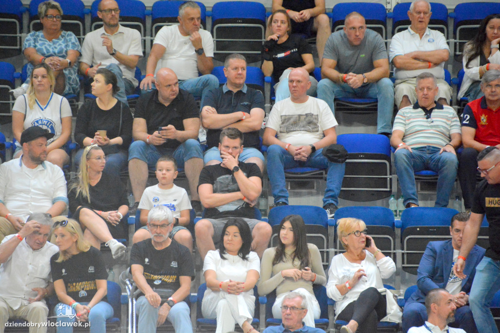Kibice na meczu Anwil Włocławek vs. VEF Ryga