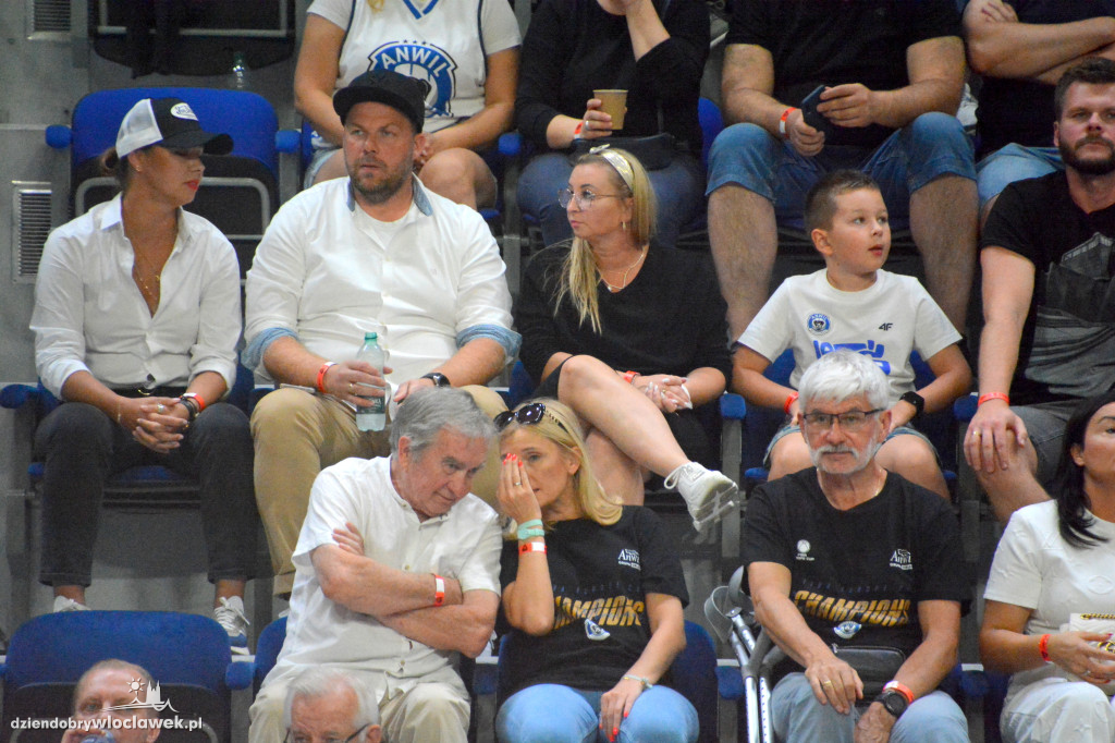 Kibice na meczu Anwil Włocławek vs. VEF Ryga