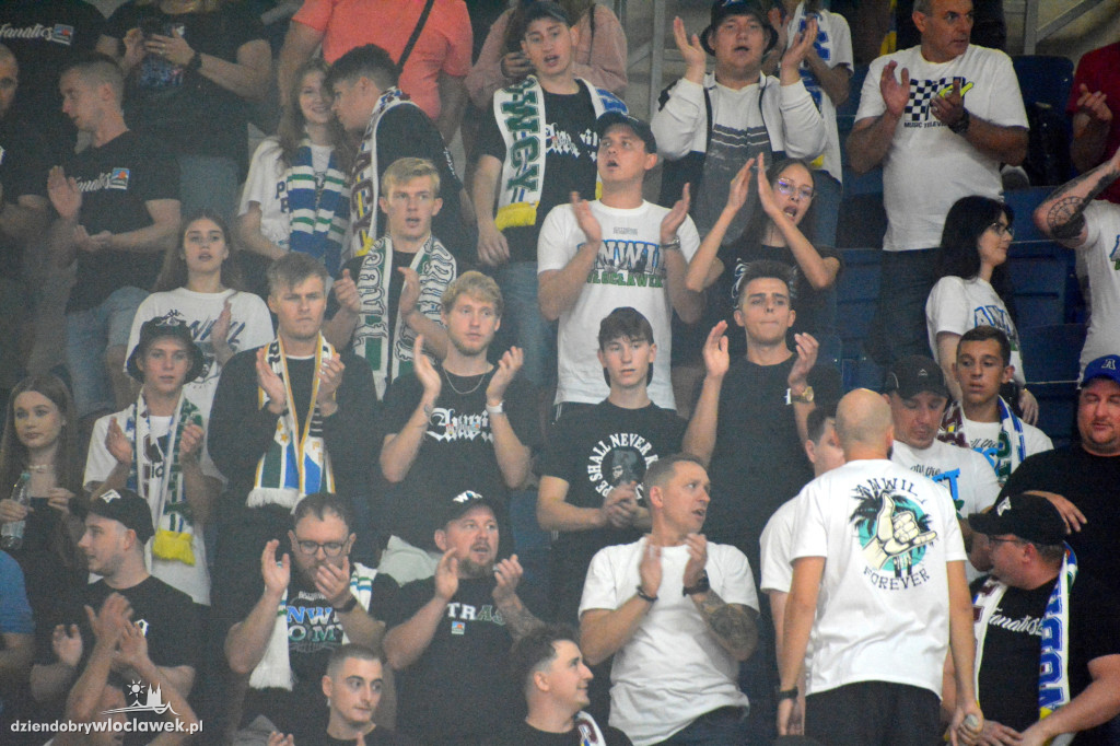 Kibice na meczu Anwil Włocławek vs. VEF Ryga