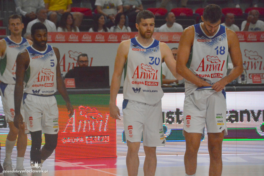 Anwil Włocławek vs. VEF Ryga na ANWIL Basketball Cup
