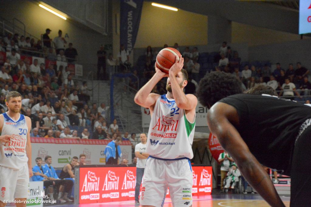 Anwil Włocławek vs. VEF Ryga na ANWIL Basketball Cup