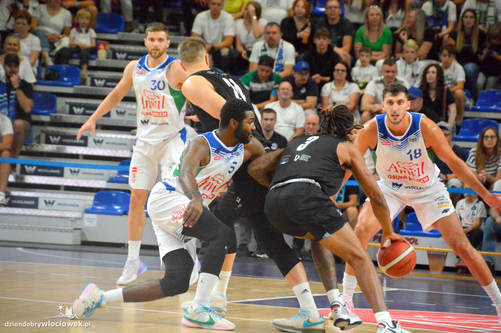 Anwil Włocławek vs. VEF Ryga na ANWIL Basketball Cup