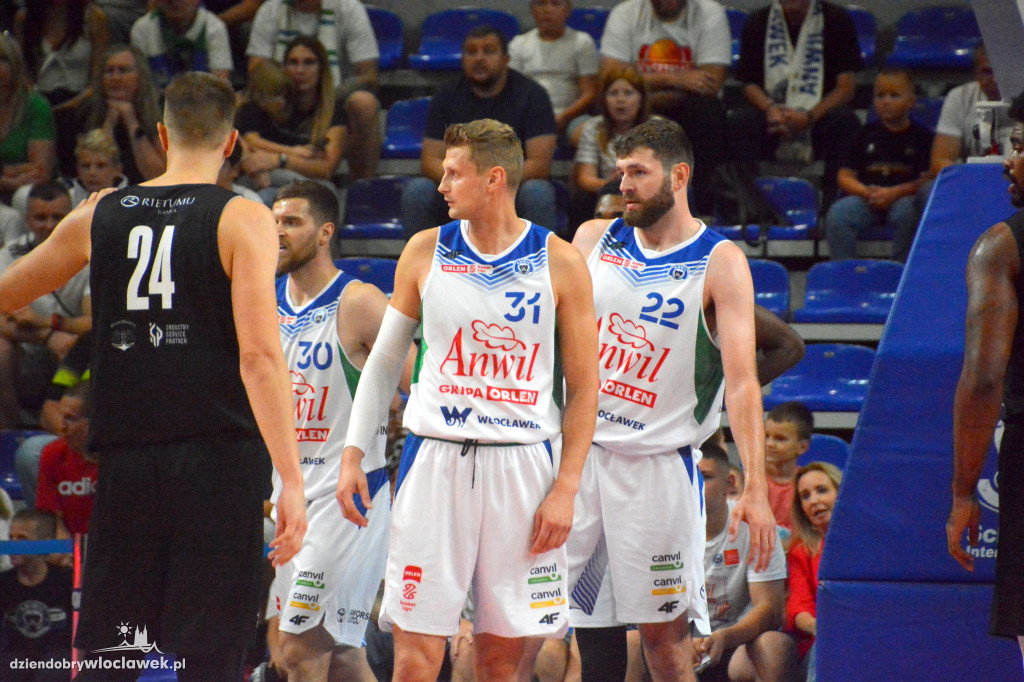 Anwil Włocławek vs. VEF Ryga na ANWIL Basketball Cup