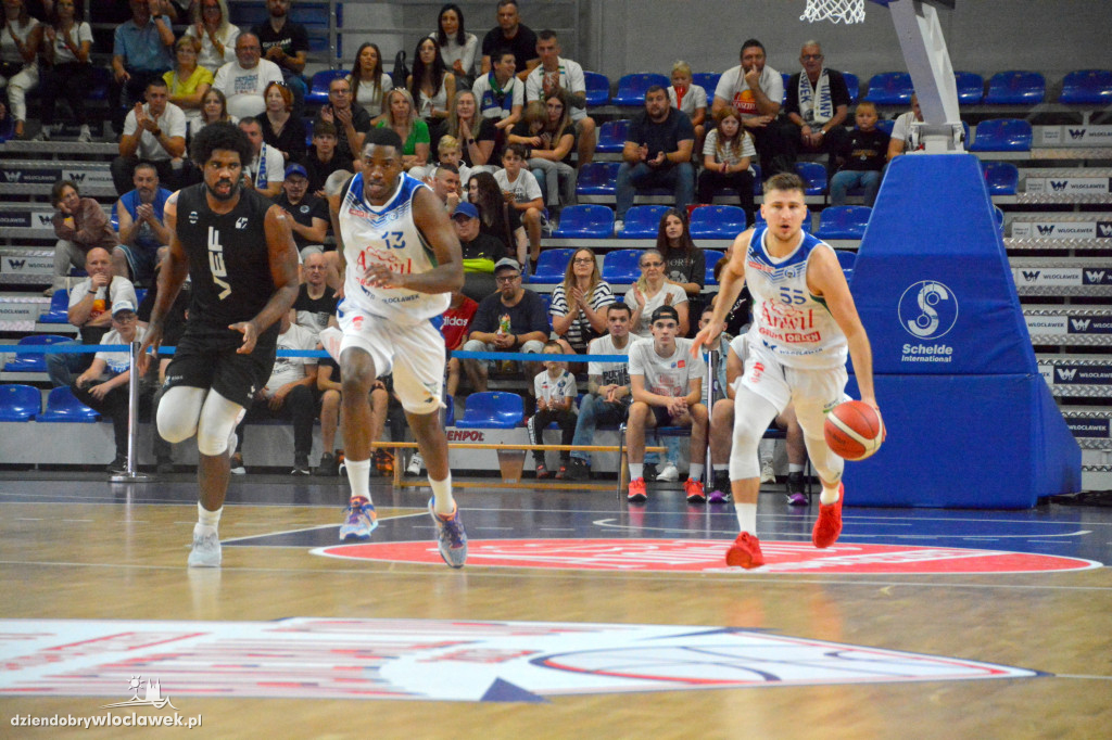 Anwil Włocławek vs. VEF Ryga na ANWIL Basketball Cup