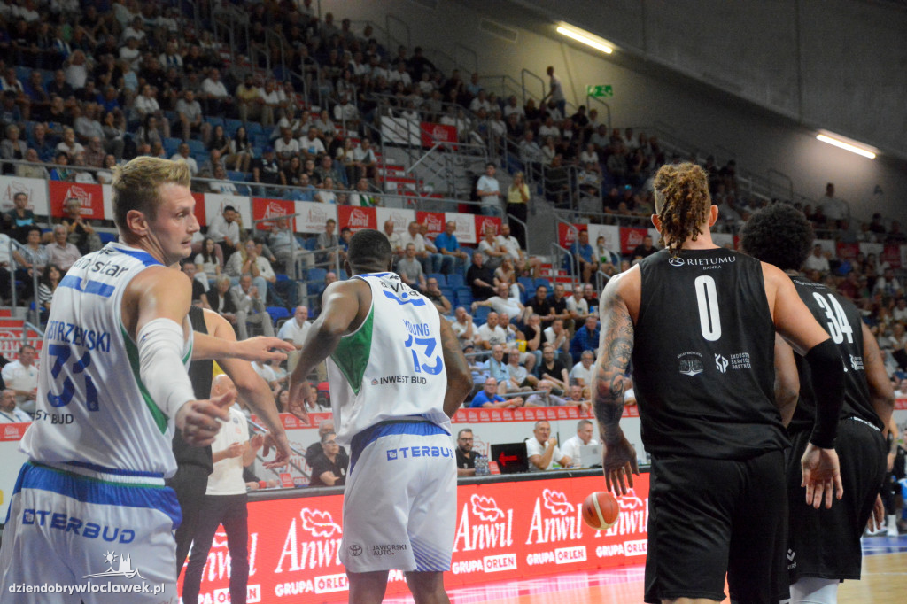 Anwil Włocławek vs. VEF Ryga na ANWIL Basketball Cup