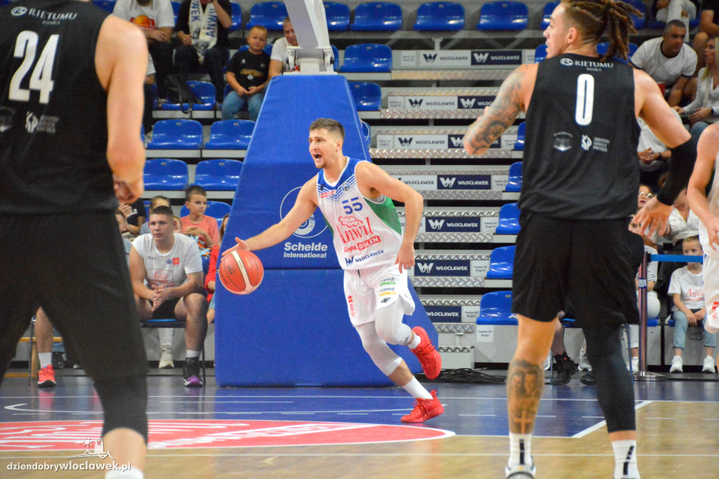 Anwil Włocławek vs. VEF Ryga na ANWIL Basketball Cup