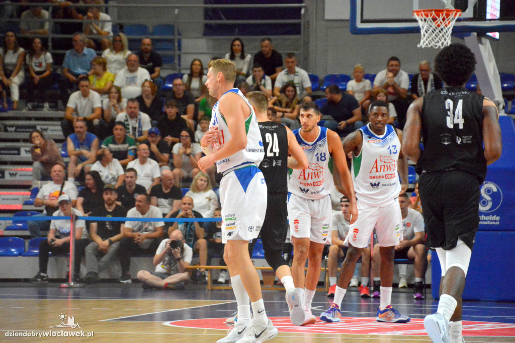 Anwil Włocławek vs. VEF Ryga na ANWIL Basketball Cup
