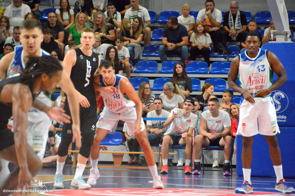 Anwil Włocławek vs. VEF Ryga na ANWIL Basketball Cup