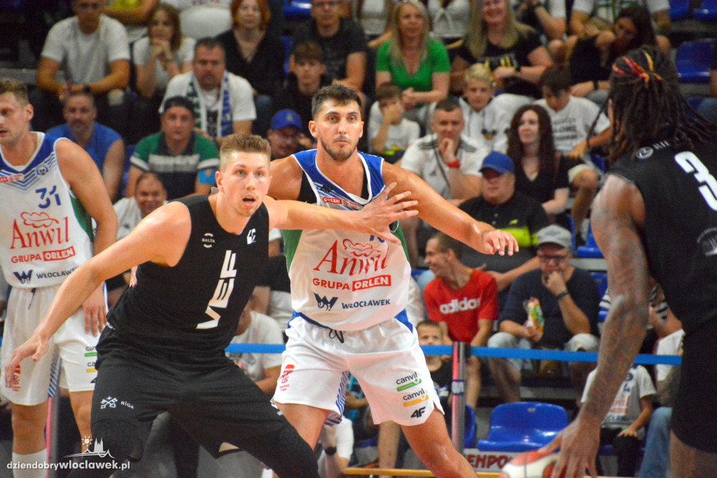 Anwil Włocławek vs. VEF Ryga na ANWIL Basketball Cup
