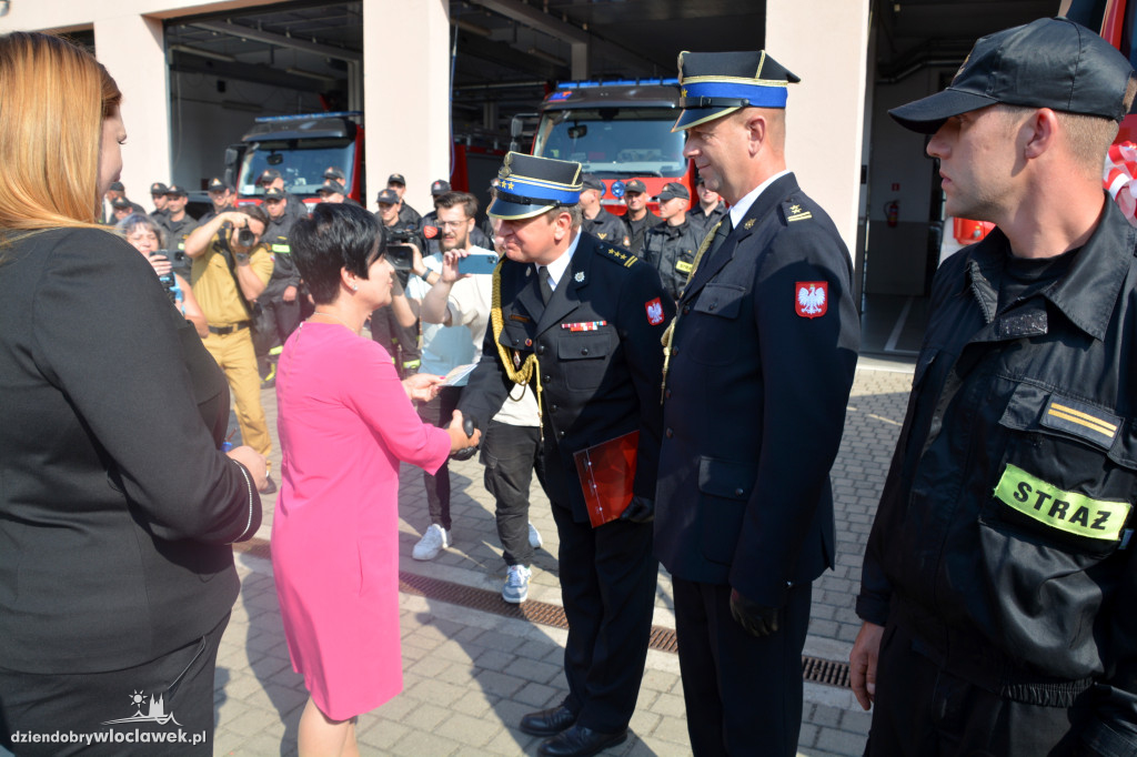 Nowy wóz bojowy dla strażaków z Płockiej