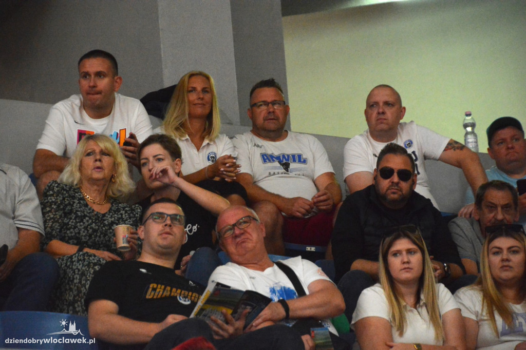 Kibice Anwilu na meczu z Treflem 24.09.2023