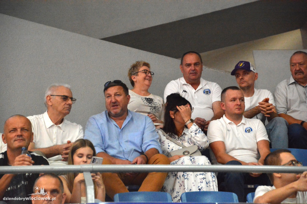 Kibice Anwilu na meczu z Treflem 24.09.2023