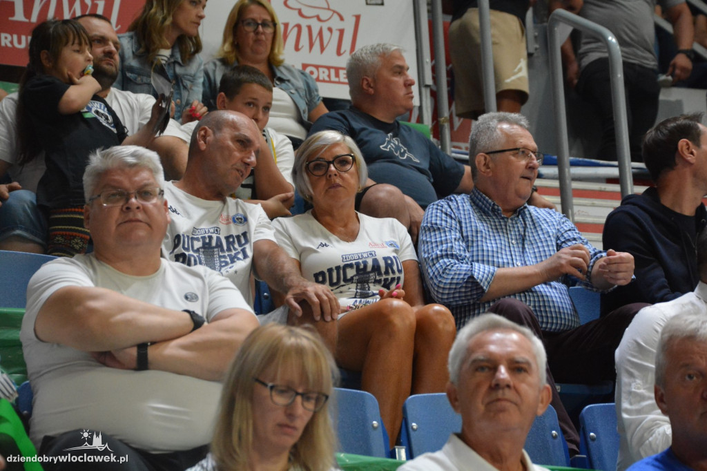 Kibice Anwilu na meczu z Treflem 24.09.2023
