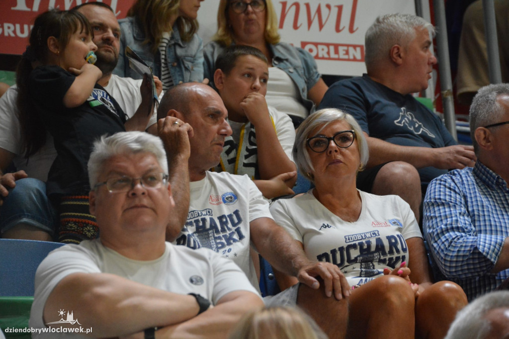Kibice Anwilu na meczu z Treflem 24.09.2023