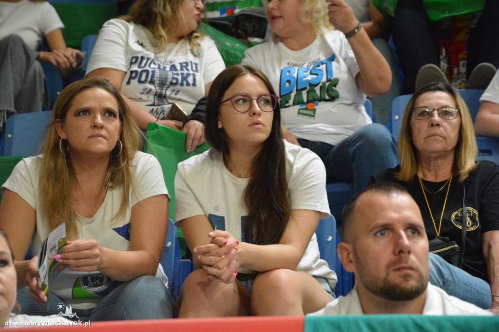 Kibice Anwilu na meczu z Treflem 24.09.2023