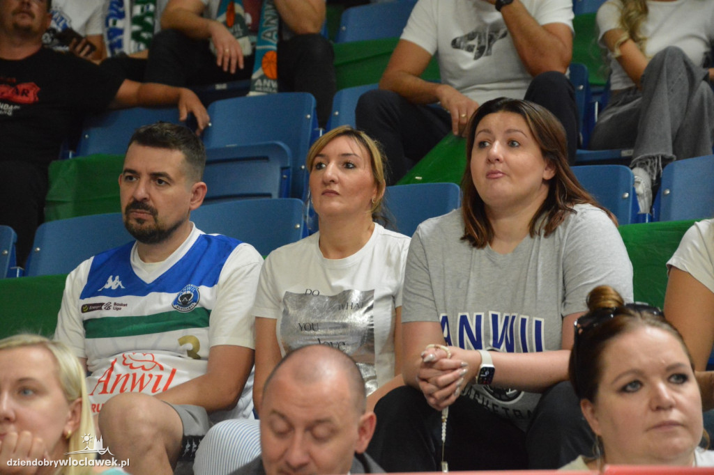 Kibice Anwilu na meczu z Treflem 24.09.2023