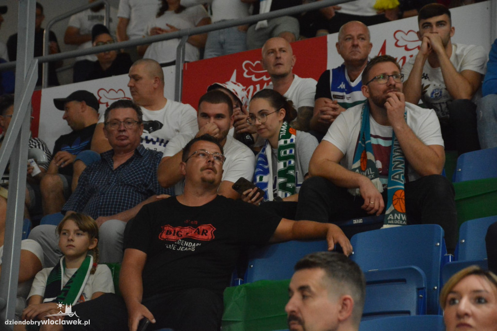 Kibice Anwilu na meczu z Treflem 24.09.2023