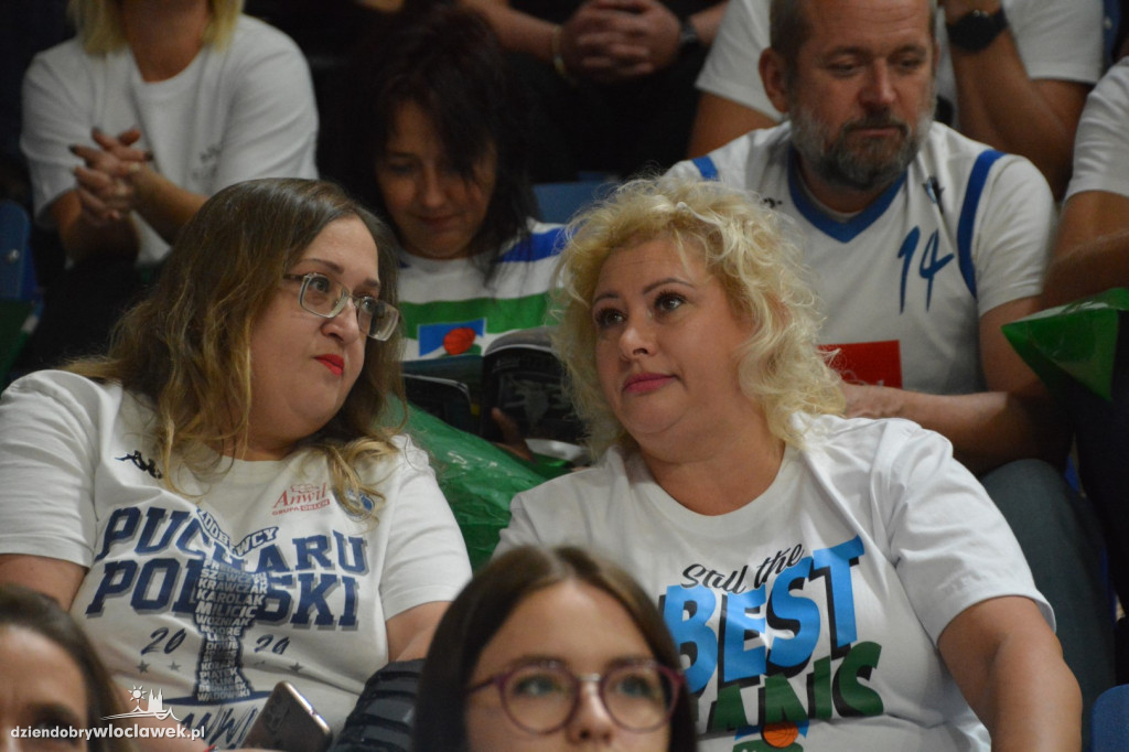 Kibice Anwilu na meczu z Treflem 24.09.2023