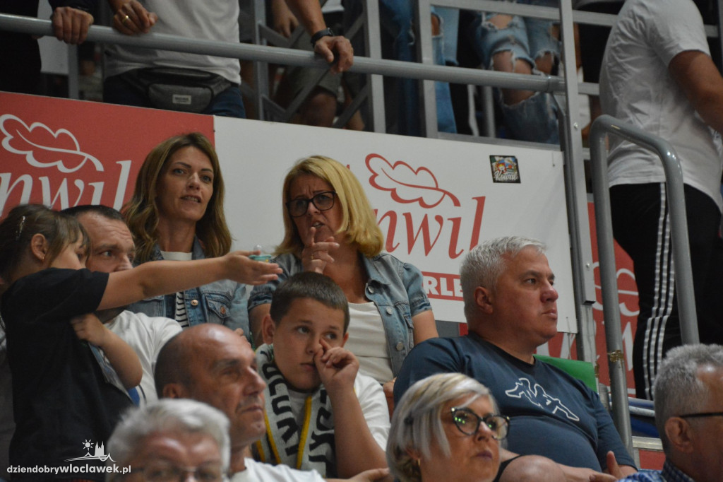 Kibice Anwilu na meczu z Treflem 24.09.2023