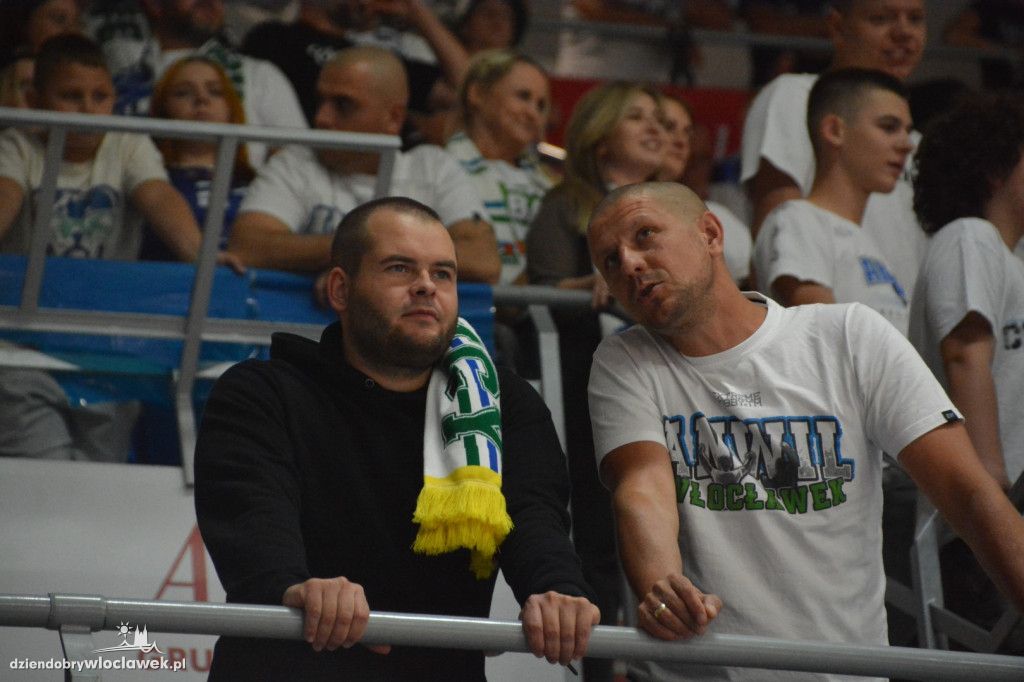 Kibice Anwilu na meczu z Treflem 24.09.2023