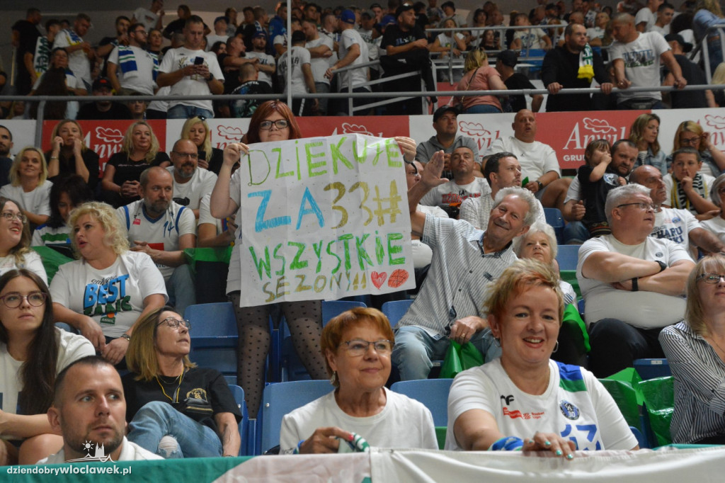 Kibice Anwilu na meczu z Treflem 24.09.2023
