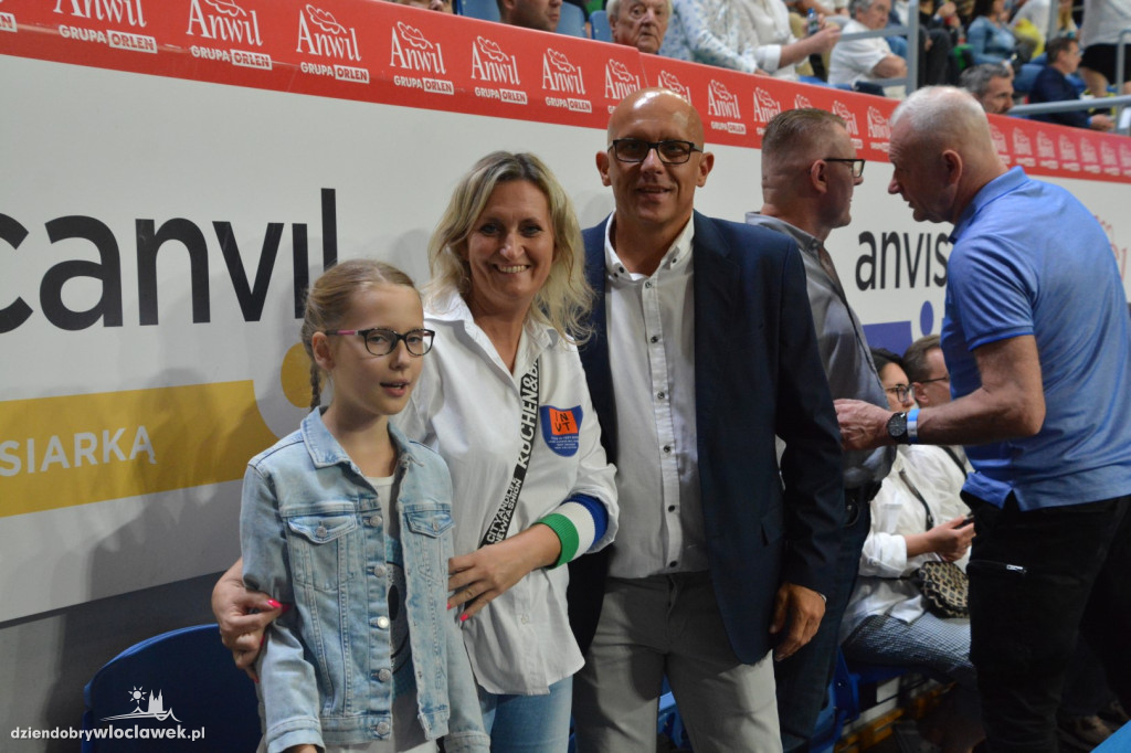 Kibice Anwilu na meczu z Treflem 24.09.2023