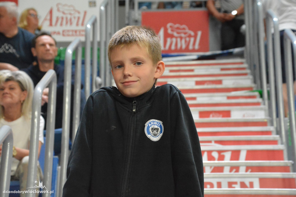 Kibice Anwilu na meczu z Treflem 24.09.2023